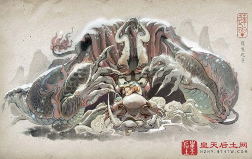 龙生九子,中国神话,睚眦,龙生九子系列之次子睚眦