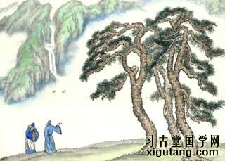 王维《送梓州李使君》：万壑树参天，千山响杜鹃。山中一夜雨，树杪百重泉。汉女输橦布，巴人讼芋田。文翁翻教授，不敢倚先贤。