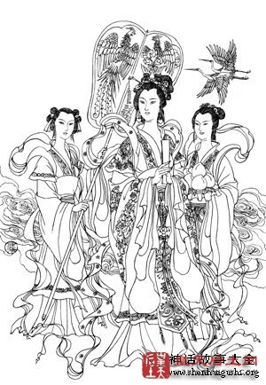 天宫,三巨头,王母娘娘,神怪也疯狂,中国神话