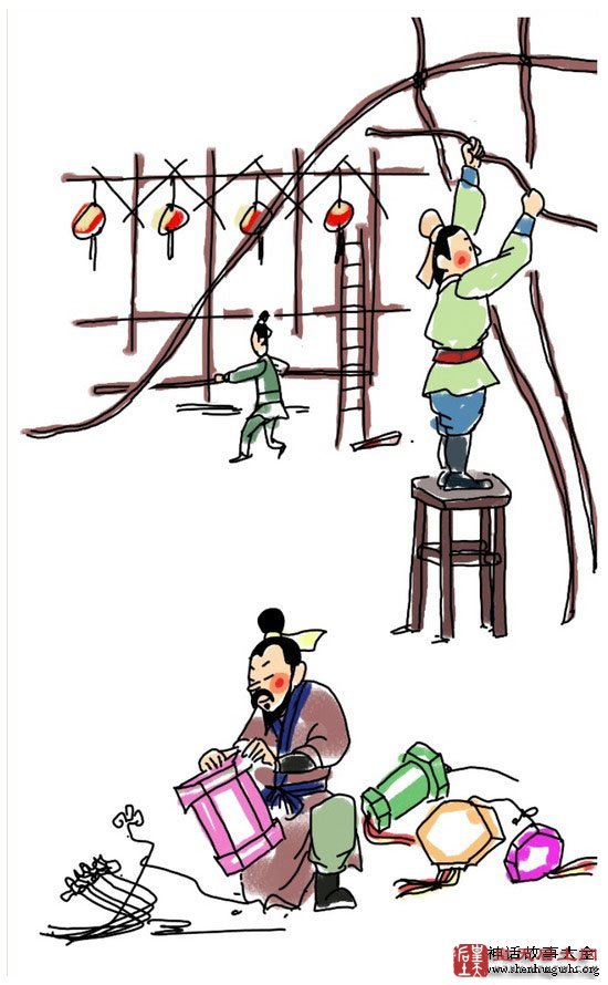 正月,十二,灯棚