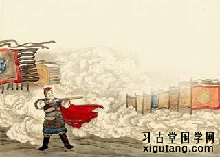 王维《老将行》：少年十五二十时，步行夺得胡马骑。射杀山中白额虎，肯数邺下黄须儿。一身转战三千里，一剑曾当百万师。