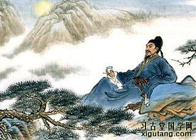 李白《赠孟浩然》：吾爱孟夫子，风流天下闻。红颜弃轩冕，白首卧松云。醉月频中圣，迷花不事君。高山安可仰，徒此揖清芬。