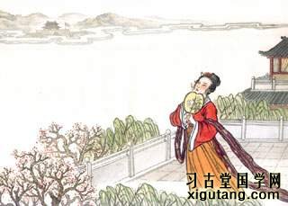 李白《春思》：燕草如碧丝，秦桑低绿枝。当君怀归日，是妾断肠时。春风不相识，何事入罗帏？