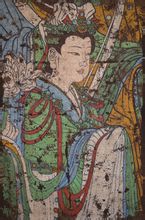 杨明炀湿壁画永乐宫系列-玉女 杨明炀湿壁画永乐宫系列-玉女